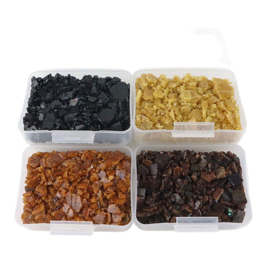 Cracked Glass Gravel Handmade DIY Kit Nail Art Boxed Materials Wholesale High-Temperature Glass Craft High-Temperature Kiln Processing