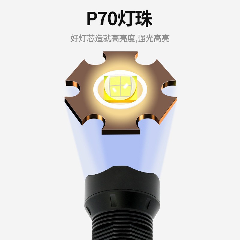 Super Brightness Glare Flashlight P70 Bulb