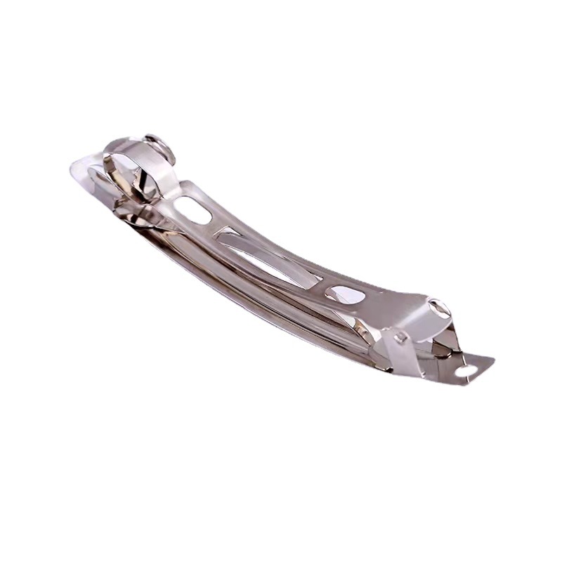 Korean handmade DIY hair clip accessories alloy three automatic clip children spring clip domestic ordinary