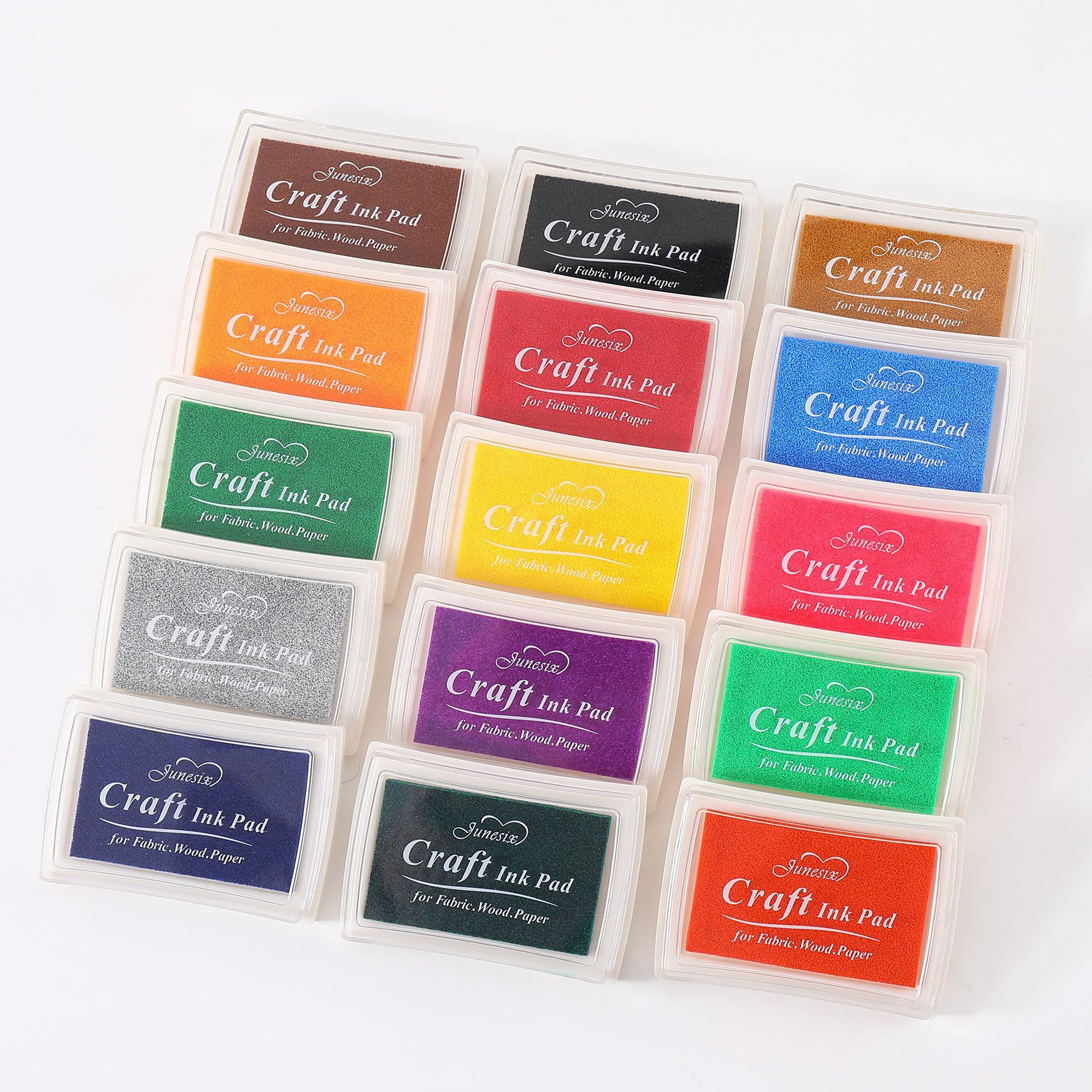 South Korea funnymancraft concave waist color oversized inkpad rubber stamp special inkpad DIY printing table