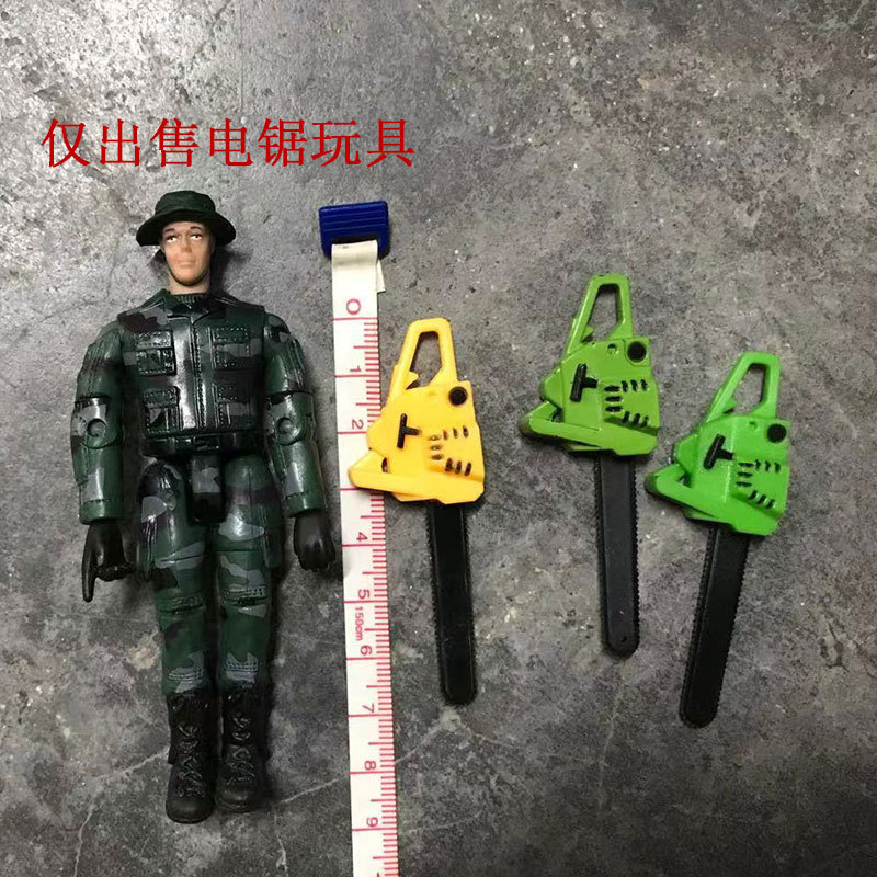 Bulk Goods Toy Soldier Doll Accessories Chainsaw Weapon Props