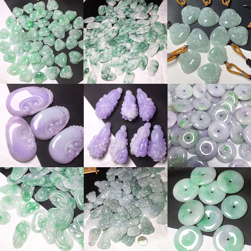 Натуральный бирманский нефрит кулон Будды с безопасной застежкой для женщин с сертификатом