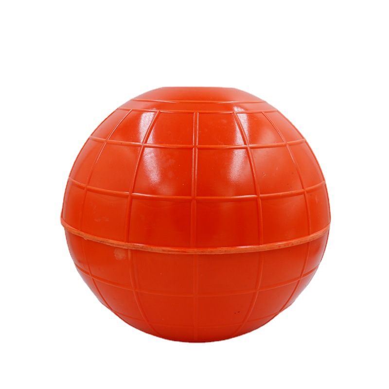 Sea floating ball floating body factory ABS piercing floating ball breeding fishing boat water warning floating ball