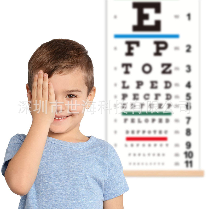 Visual chart wall chart standard household logarithmic international universal visual chart thickened children's ophthalmology publicity