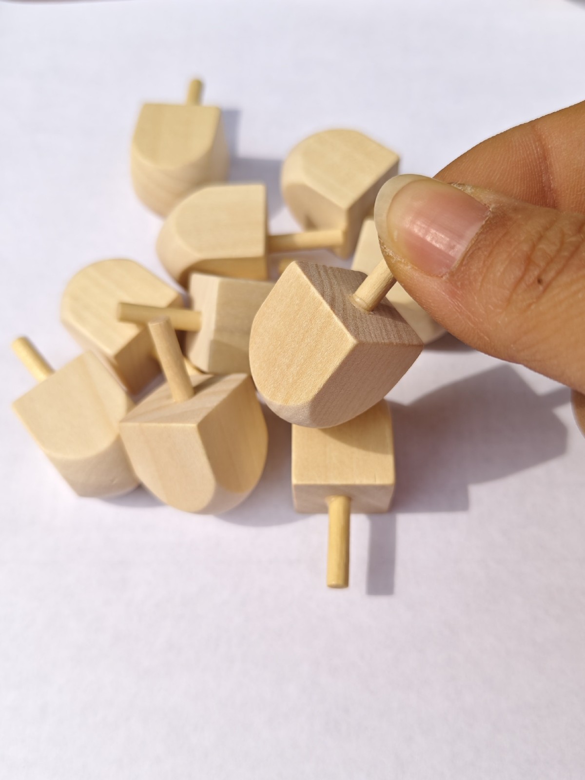 Xinzhe пятно деревянный гироскоп заготовка DIY раскраска ручная игрушка для пальцев вращающийся гироскоп резной узор