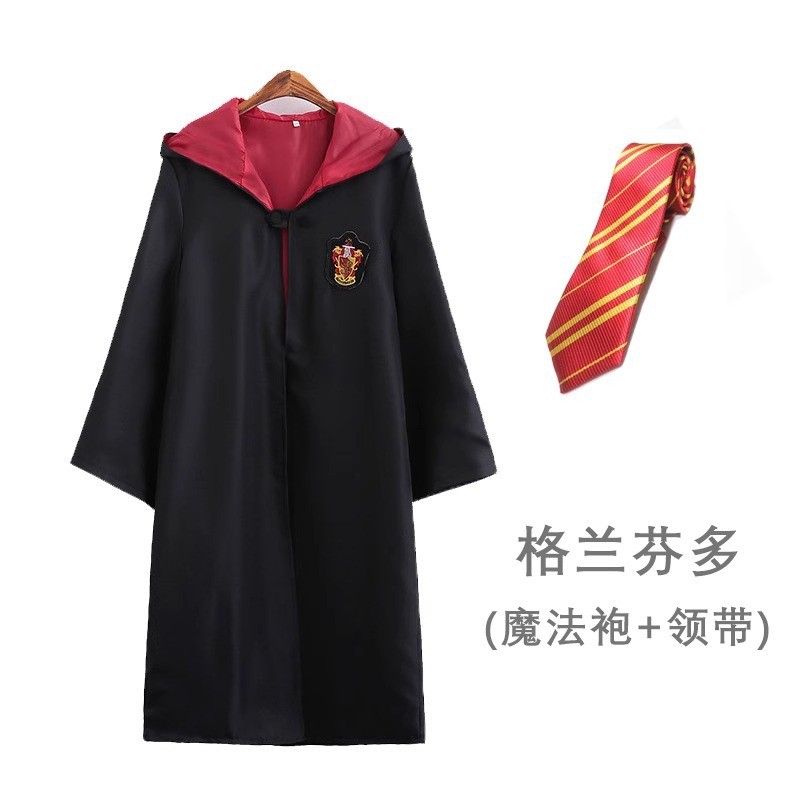 Harry Potter Clothes Costume Coat Full College Robe Children Magic Robe Halloween Costume Wizard Robe Surrounding