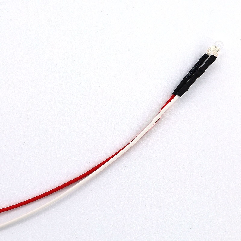 Lantern Bulb Pointed Tip Led Wire-Welded Bulb Toy Energy-Saving Lamp Equipment Indicator Light Power Supply High Brightness