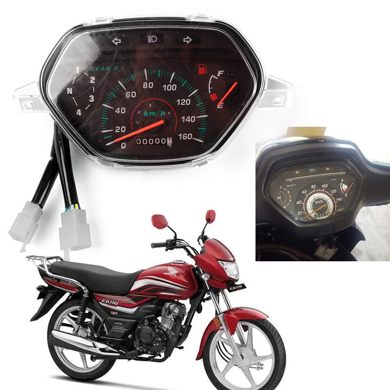 Motorcycle TBT110 mechanical instrument assembly code meter mileage oil meter display plate motorcycle instrument modification accessories