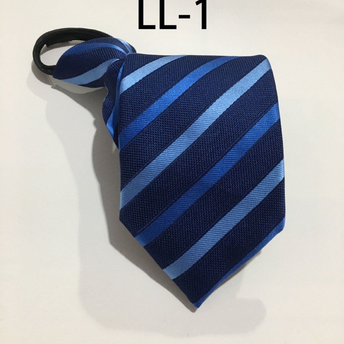 Men's Korean style Business wedding 8c striped zipper tie Hotel bank business wholesale tie