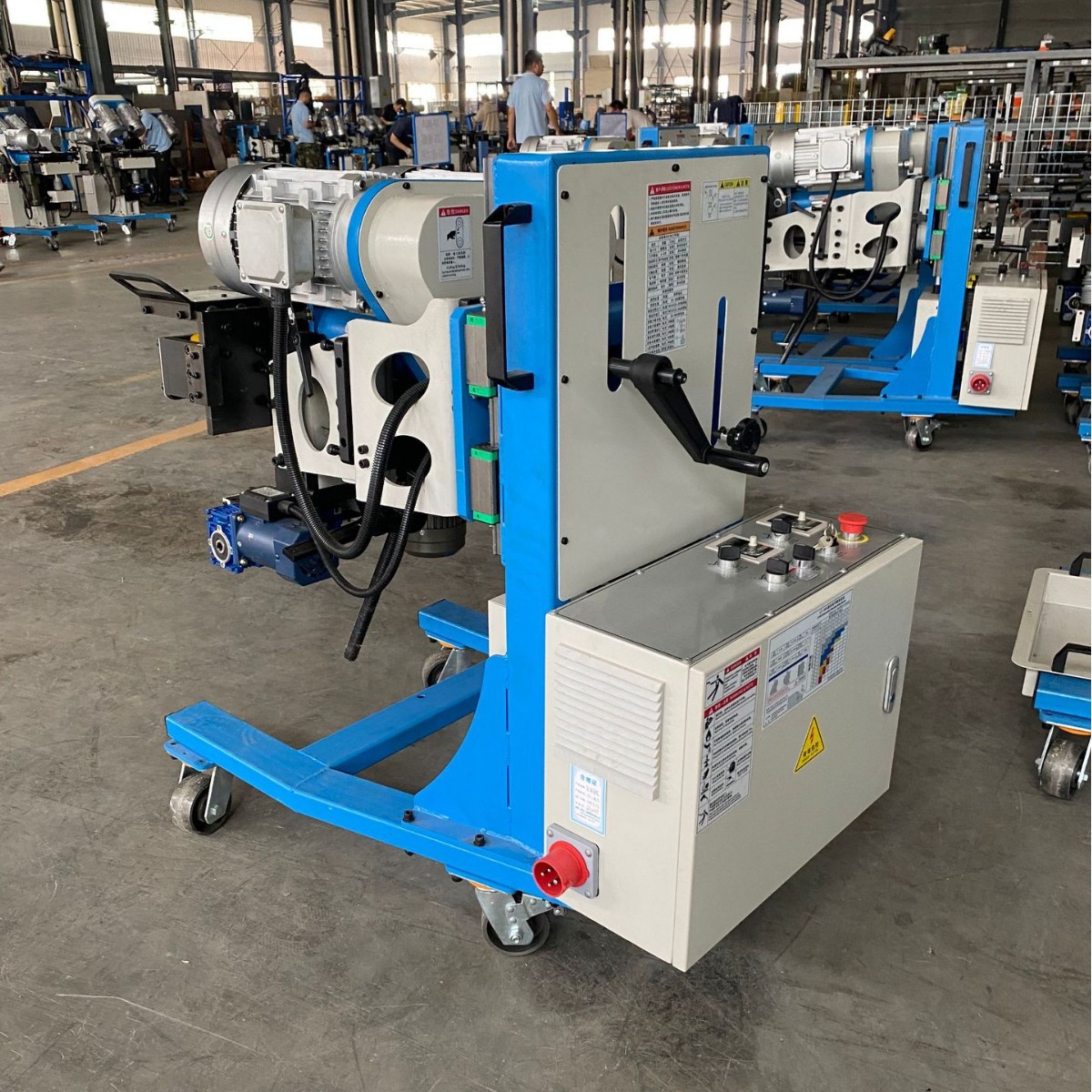 Automatic Walking Steel Plate Edge Milling Machine Stainless Steel Carbon Steel Metal Welding Beveling Machine Multi-Angle Flat Edge Milling Machine