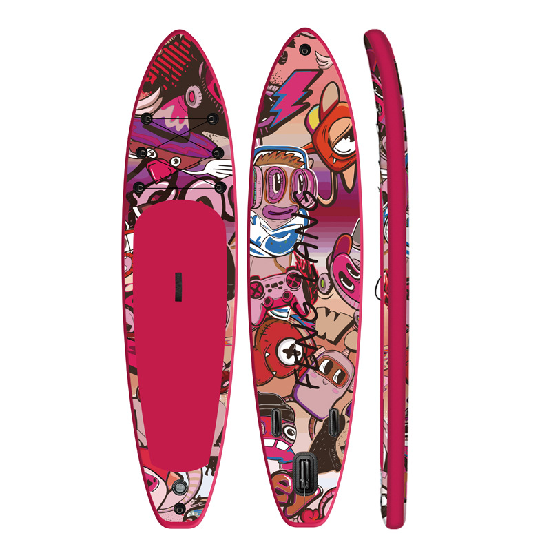 Cross-Border Professional Inflatable Paddle Board, Paddle Board, Family Leisure Outdoor Stand-Up Water Skiing, Adult Paddle Board, Beginner Surfboard