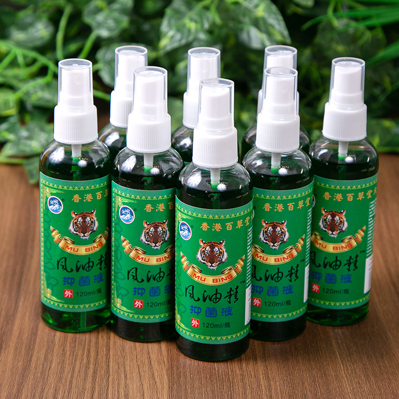 Mubing 120ml spray wind oil essence cool itch refreshing refreshing refreshing brain summer big bottle student factory wholesale 60ml