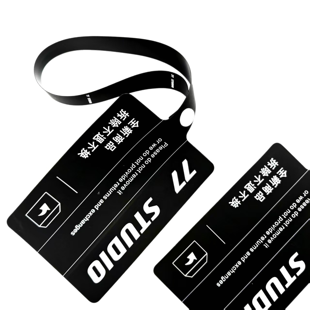 Soft Pvc Eva Men's and Women's Clothing, Shoes, Bags, Wedding Dresses, Logo Store Name, Anti-Theft, Anti-Adjustment, Anti-Counterfeiting Strip Labels and Tags