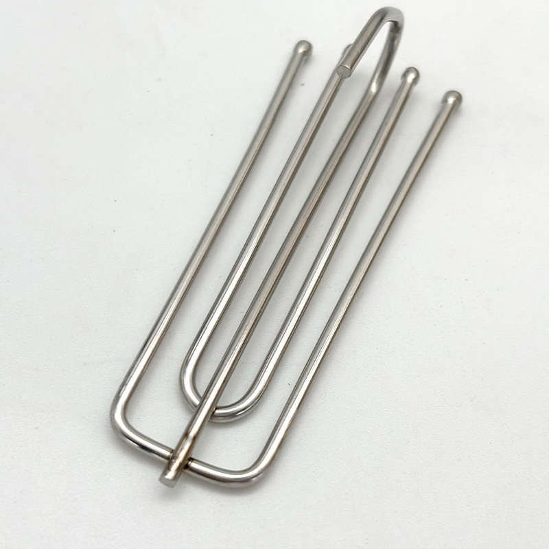 AA curtain four claw hook hook curtain wear hook cloth with hook stainless steel plating curtain accessories in stock