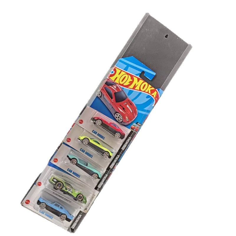 in stock cross-border hot wheels folded blister hotwheels slip card blister pvc toy car packaging box Amazon