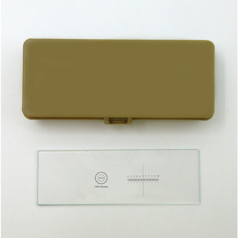 Microscope Objective Micrometer 0.01 Table Ruler 0.02 Metallographic Correction Ruler Calibration Ruler Reticle Grid Scale