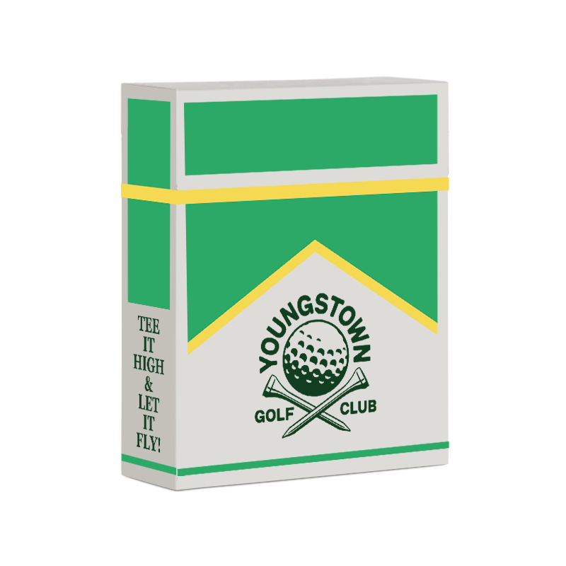 Golf Supplies Accessories Creative Packaging Box Custom-Made Plastic Tee Set Disposable Cigarette Box Customization