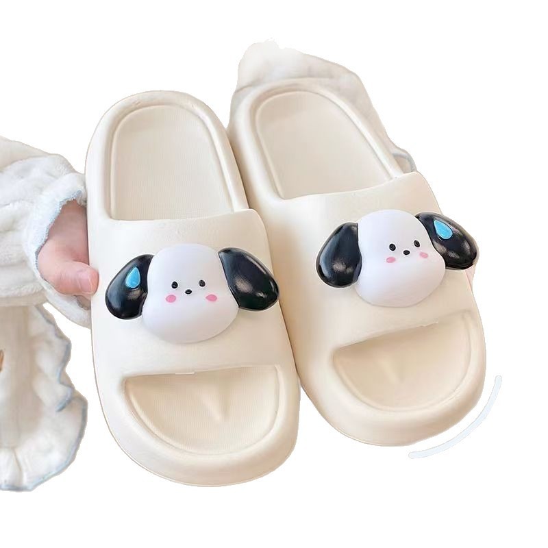 Women's 2025 New Summer Indoor Home Bathroom Bath Non-Slip Non-Stinky Feet Eva Air Sandals