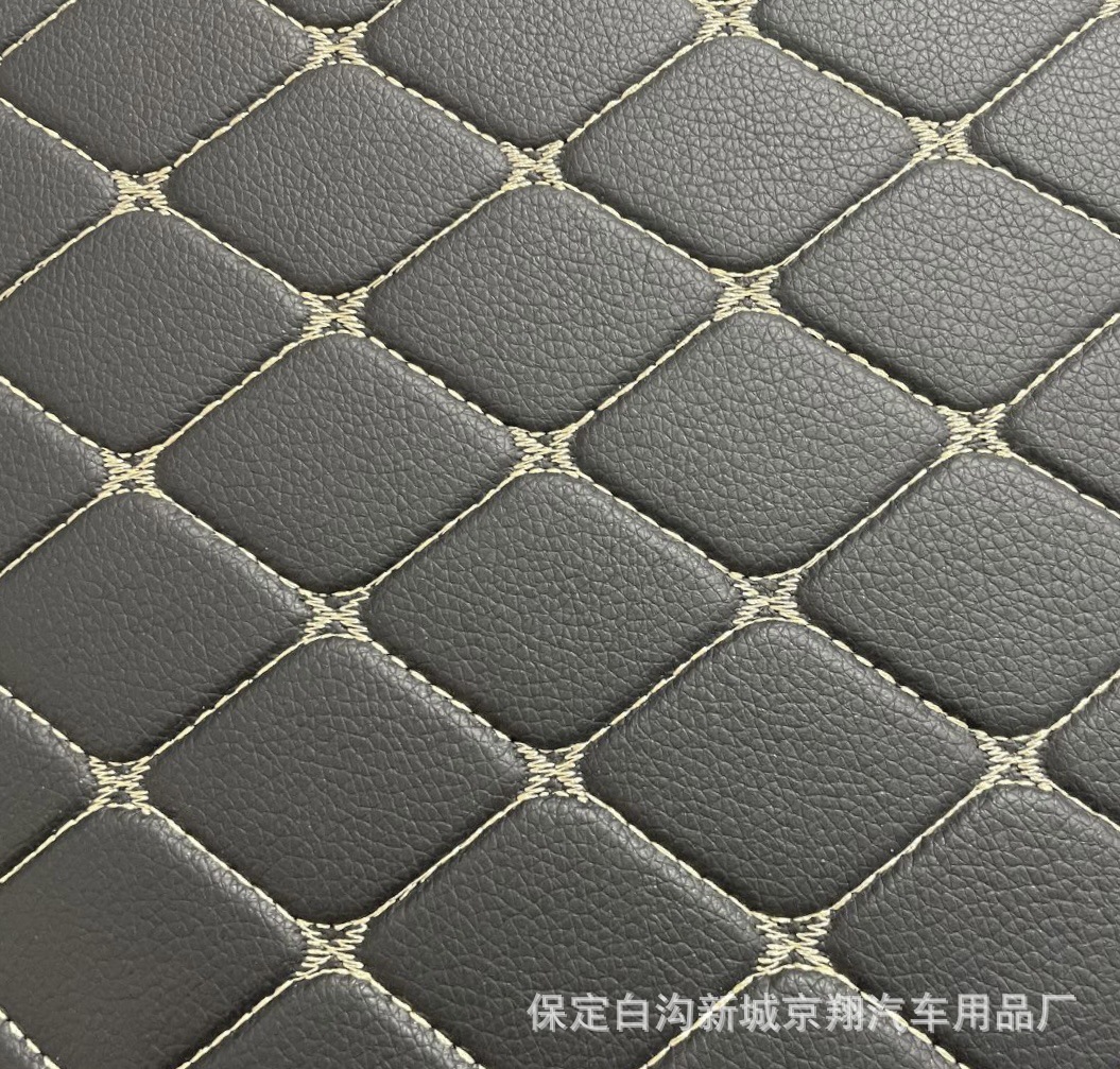 Small litchi car mat coil manufacturers wholesale leather sponge environmental protection xpe car supplies