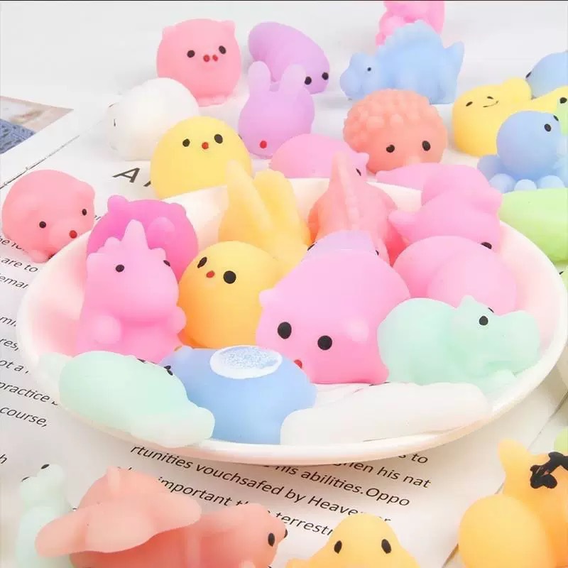 Super Cute Little Animal Dumplings, Pinch Tpr Toys, Pinch Music, Cute Little Animals to Relieve Stress and Vent, Small Dumplings for People