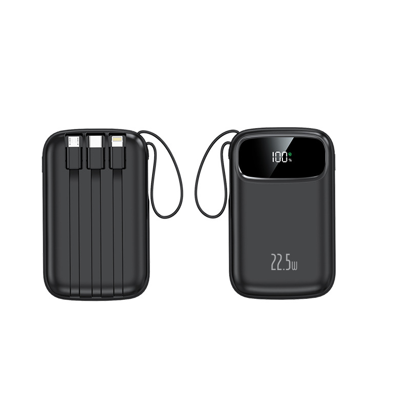 Large Capacity Power Bank 20000 Mah Mini Compact Portable Super Fast Charging Mobile Power Supply Customized Logo