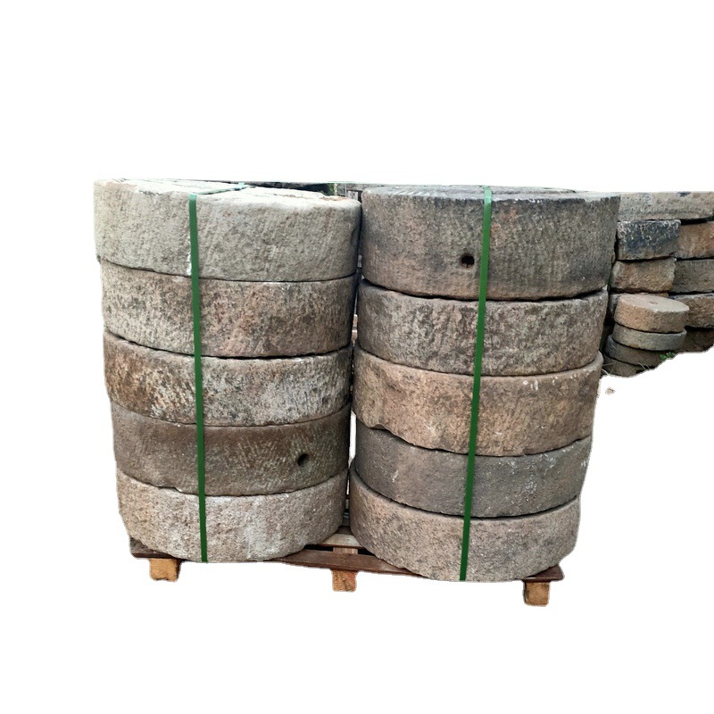 Old Grinding Disc Rural Old Stone Grinding Disc Stepping Stone Old Stone Disc Stone Grinding Stone Paving Stone Stone Old Stone Mill