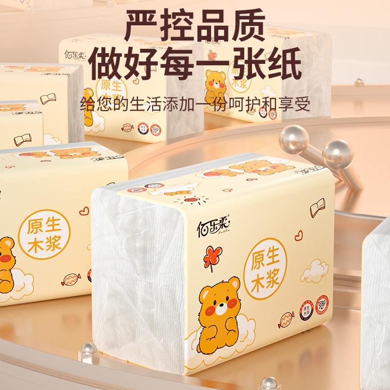 Full Box of 30 Packs of Tissue Paper, Wood Pulp Paper Towels, Toilet Paper Wholesale, Household Affordable Napkins, Household Paper Manufacturers