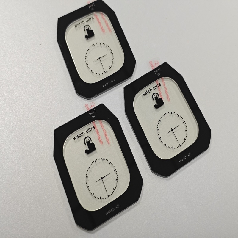 Suitable for Apple Ultra Second Positioning Artifact Black Artifact Watch Tempered Film Glass Film