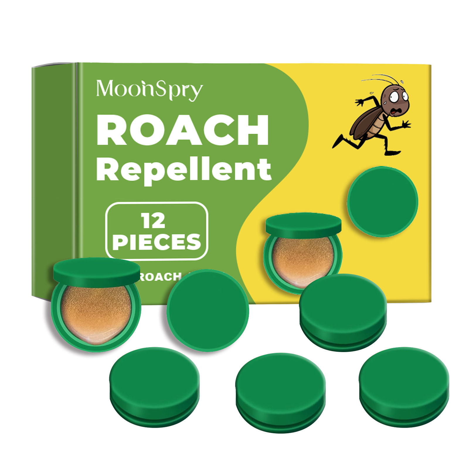 Moonspry Cockroach Repeller Home Dormitory Kitchen Cleaning Cockroach Killing Cockroach Insect Repeller
