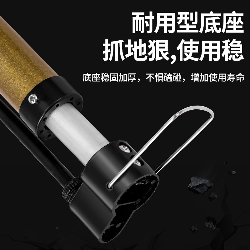 Wholesale Mini Inflator Basketball Small Inflator Bicycle Mountain Bike Portable High Pressure Inflator Manual Inflator