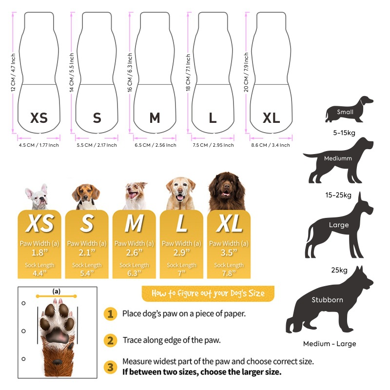 Amazon Non-Slip Pet Socks Dog Socks Black Strap Breathable Pvc Offset Printing Medium and Large Dog Floor Socks