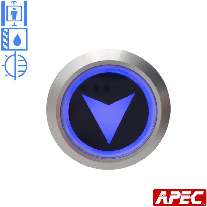 Elevator Button Contact-Free Sensor Touch Button Elevator Button Suitable for Ip68 Waterproof Elevator Button