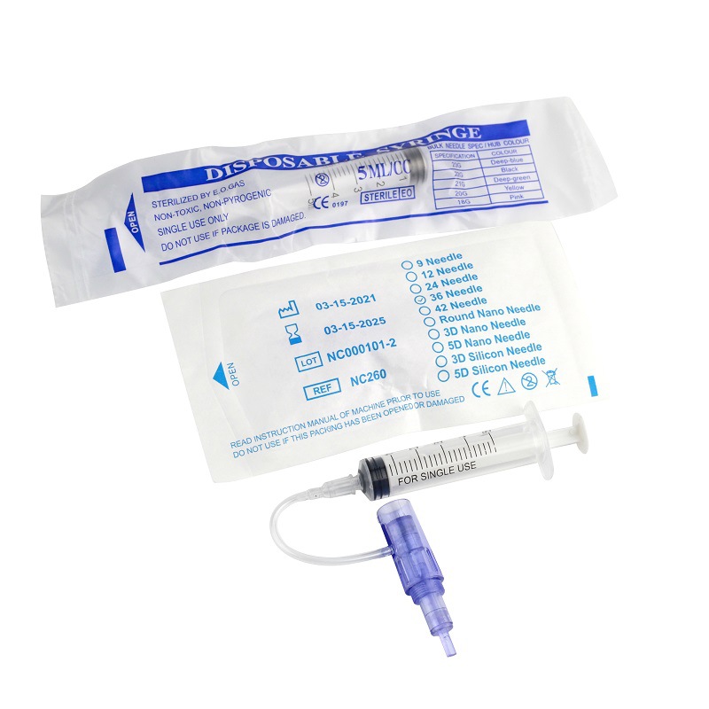 Water light microneedle needle nano MTS into round crystal nano microcrystalline head dissolved spot 12 needle 5D silicon crystal Micro Needle