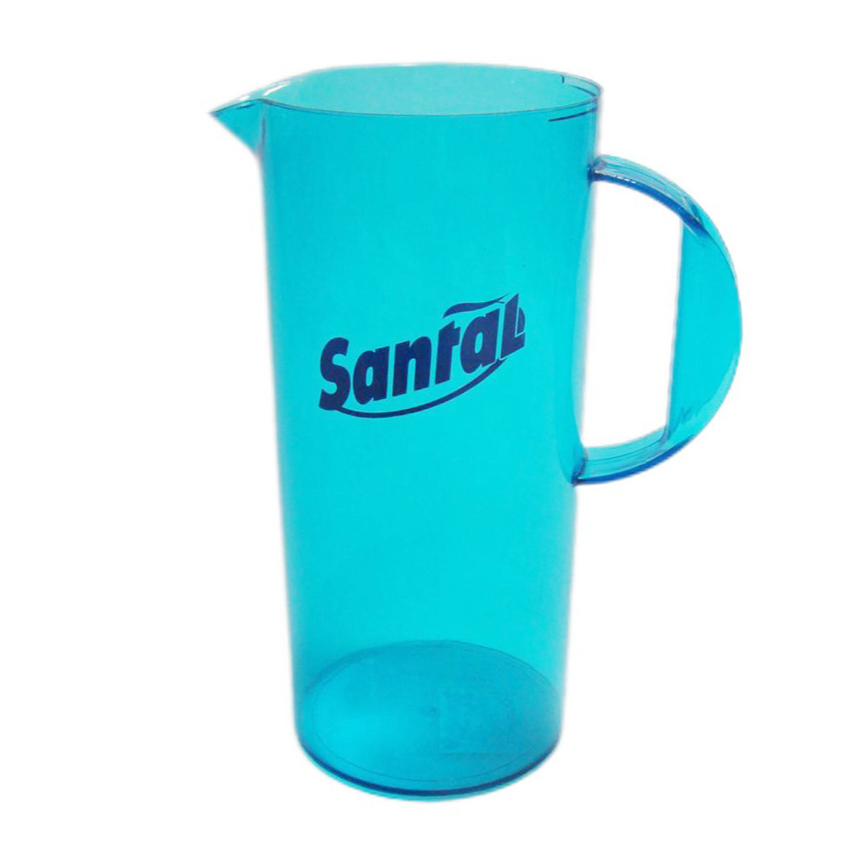 Customized 1140ml High-End Beer Jug Plastic Transparent Acrylic Juice Drink Cold Water Jug Beer Ice Cube Cup