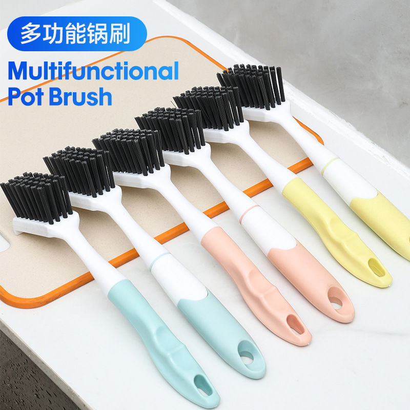 Щетка с лопаткой, многофункциональная для мытья посуды