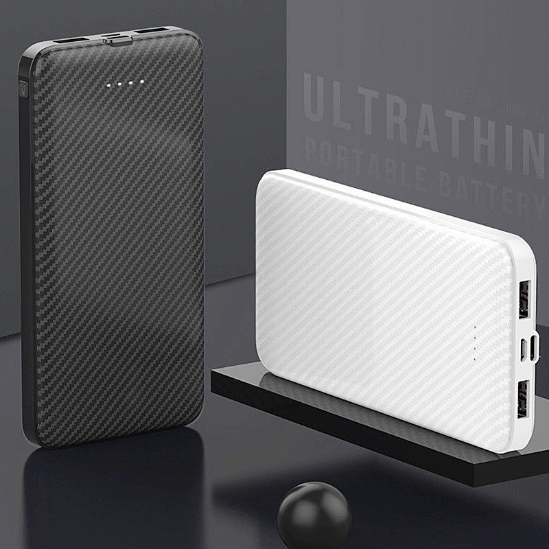 Source Manufacturer Cross-Border Ultra-Thin Non-Sleep Air-Conditioned Clothing Power Bank 10000Mah Large Capacity Portable Power Bank