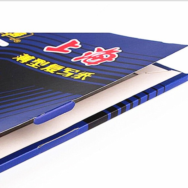 Shanghai Brand 222 Copy Paper Blue 16K Double-Sided Blue 100 Sheets 25.5*18.5 Small A4 Copy Printing Paper
