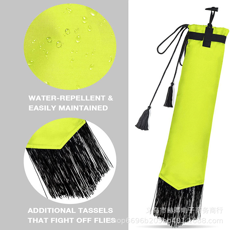 Ponytail beauty bag ponytail tassel bag ponytail protective bag ponytail protective bag