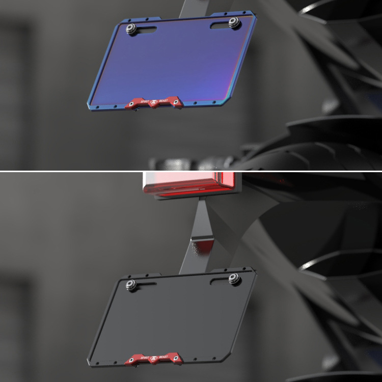 Spirit beast for spring breeze 250SR motorcycle universal decorative frame modified scooter new traffic gauge rear frame