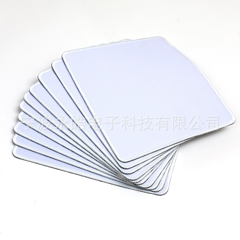 Supply Blank Mouse Pad Rubber Mouse Pad Thermal Transfer Mouse Pad Super Migration White Waterproof Mouse Pad