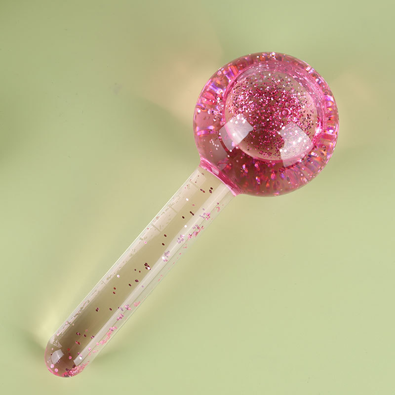 Ice Wave Ball for Eyes and Face, Multi-Color Ice Wave Beauty Ball, Massage Ball, Crystal Energy Ice Muscle Beauty Ball, Ice Ball Care