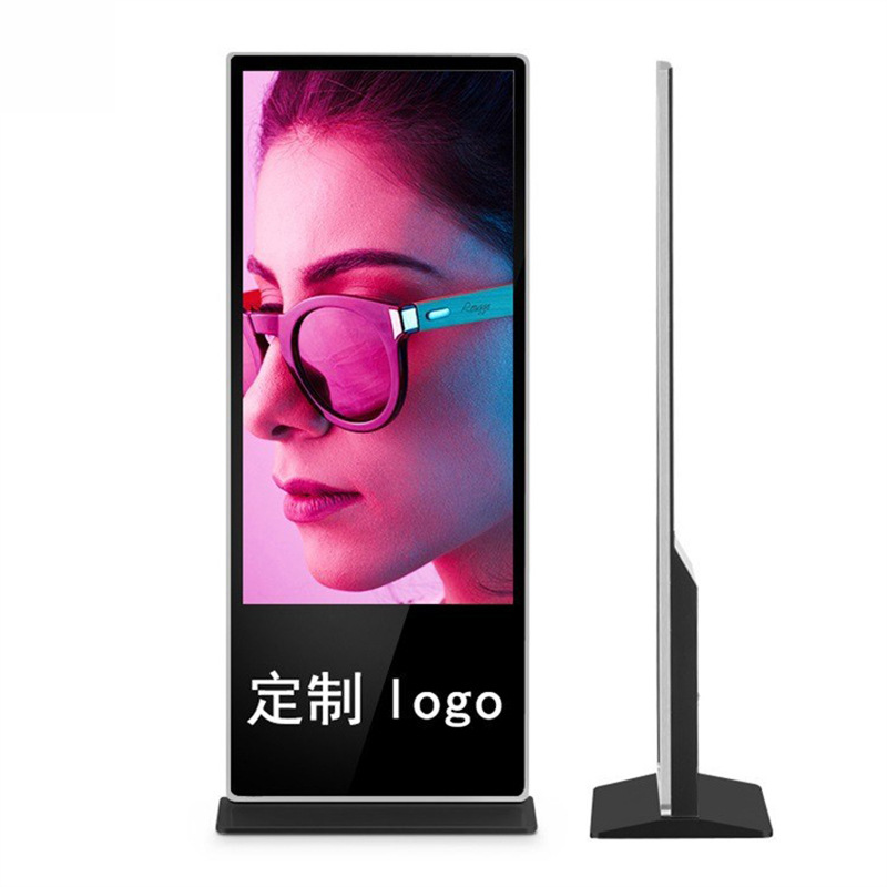 led poster screen movable led display intelligent vertical advertising machine shopping mall advertising screen electronic screen mirror screen
