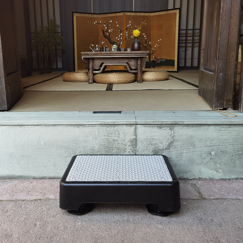 Non-Slip Household Outdoor Half-Step Step Auxiliary Stool Foot Pedal Heightening Pad One-Layer Extendable Step Stool