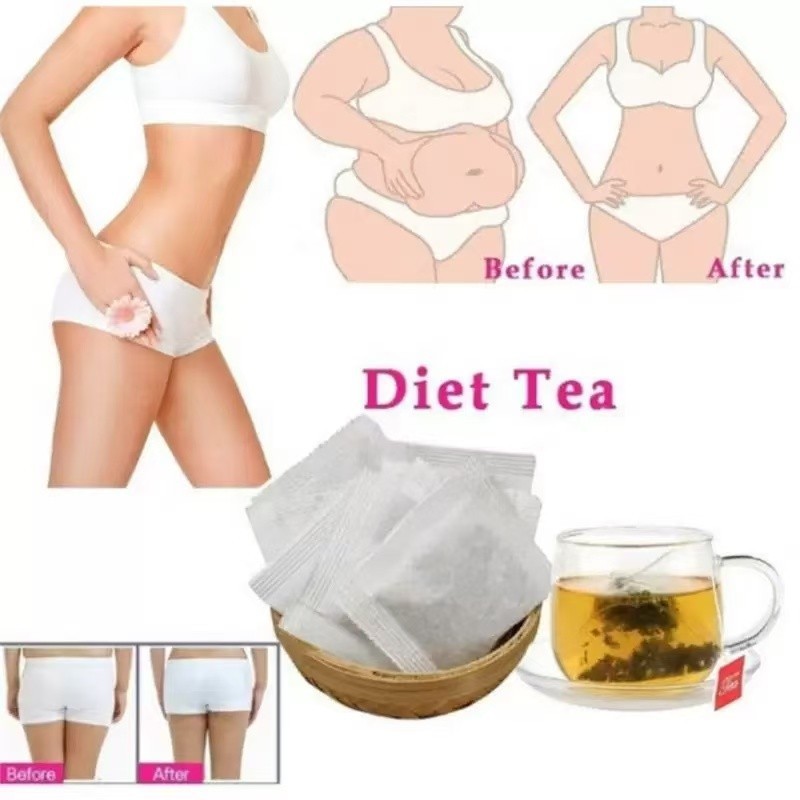 Cross-Border Export Wholesale Flat Tummy Tea with Moringa Tea Bags