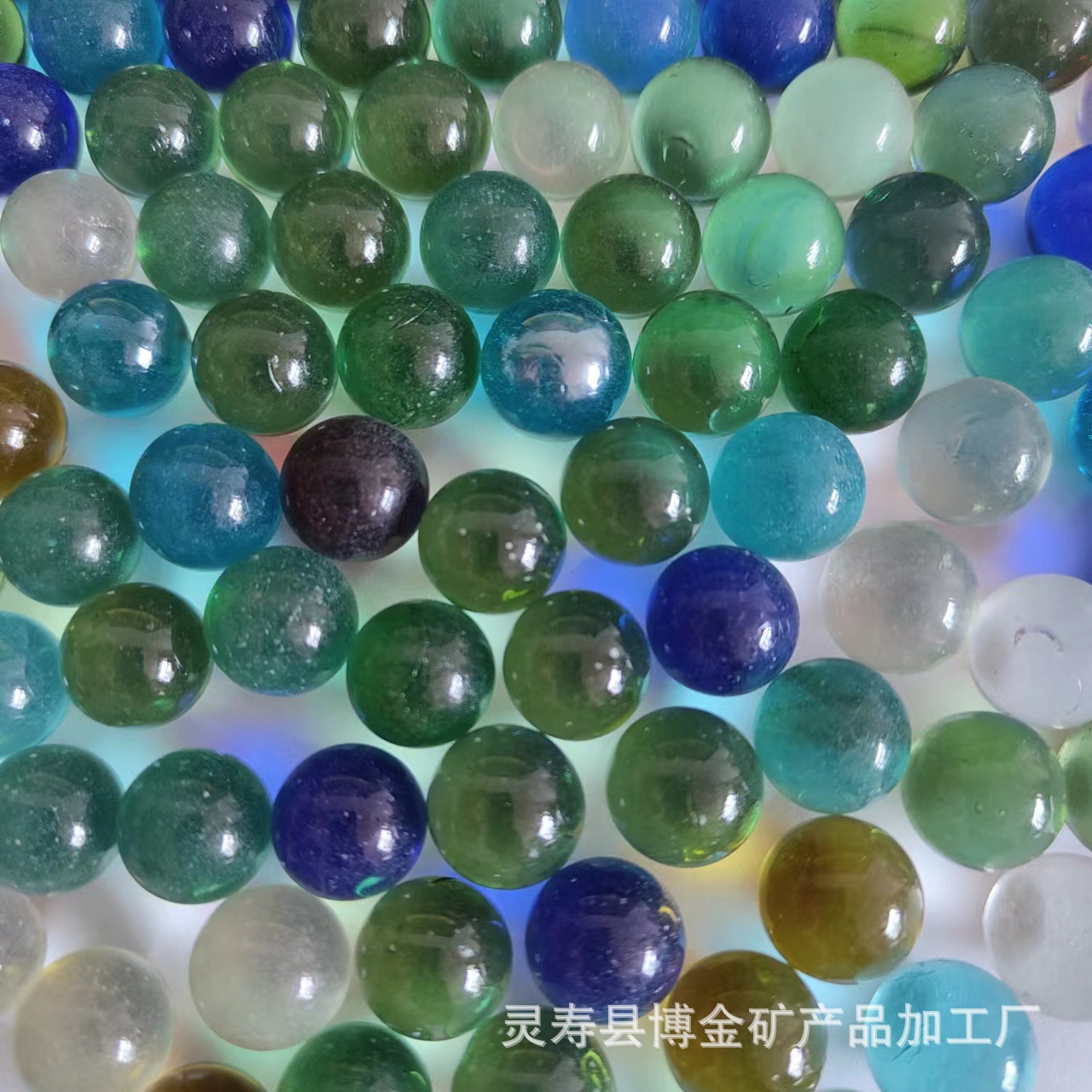 Wholesale Glass Beads 14mm16mm Flower Heart Marbles for Game Console Decorative Stained Glass Balls