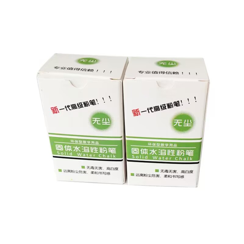 Solid Water Soluble Chalk Children Graffiti Dust Free Chalk Eco-friendly Blackboard Teaching Pen Wholesale Round Head Chalk