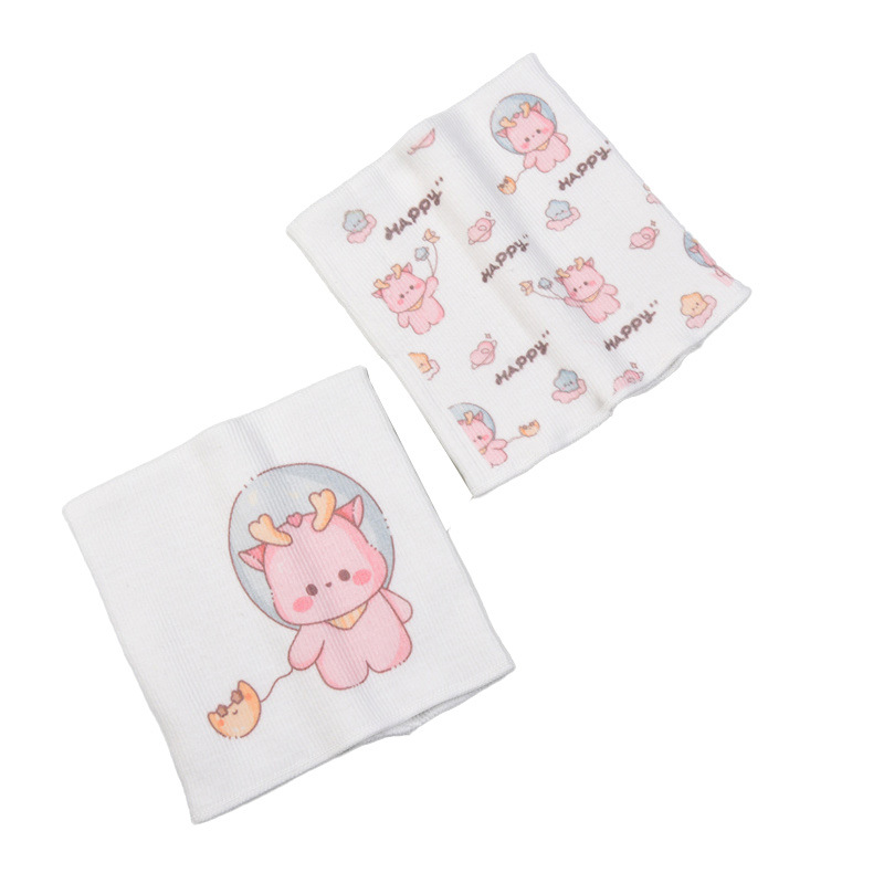 Cotton sweat-absorbent one-piece belly skin-friendly soft baby bellyband cartoon pattern a variety of specifications wholesale