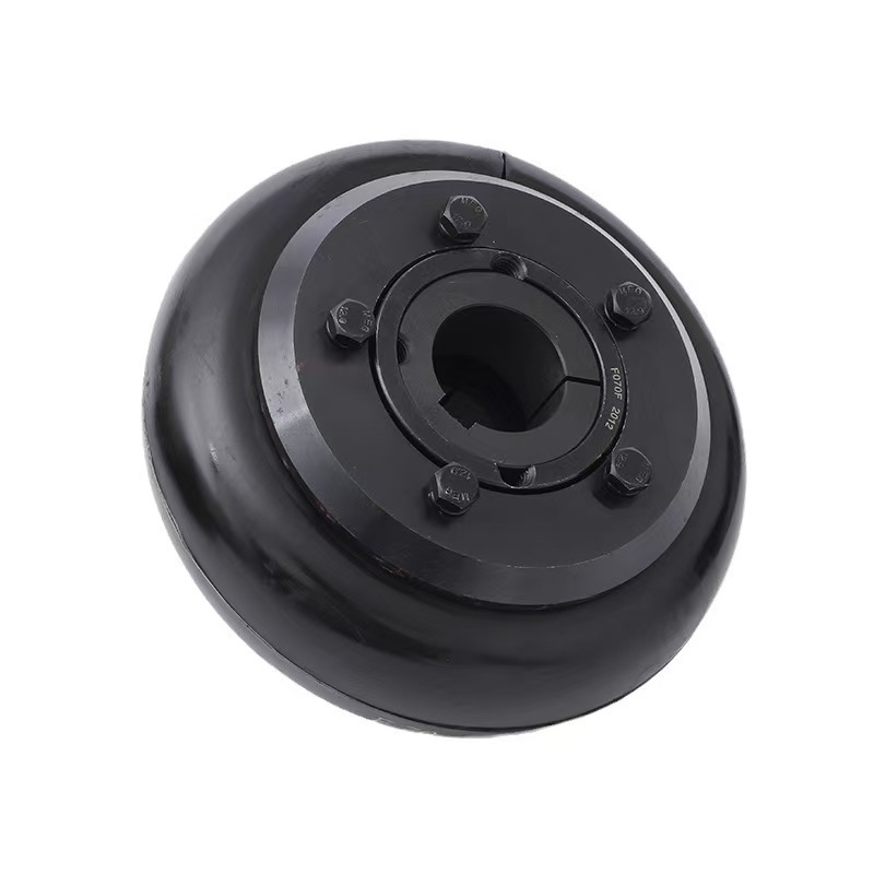 Manufacturer Supplies Tire Coupling F-Type Rubber Tire Body High Torque with Keyway Block-Mounted Martin Coupling