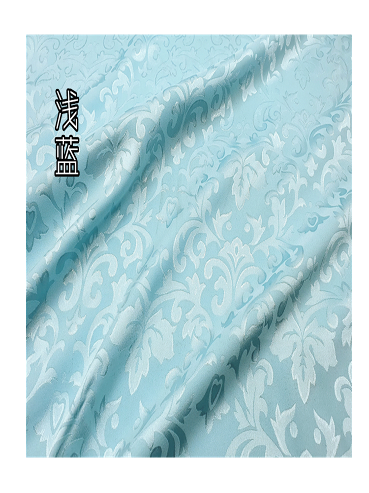 Dark Pattern Jacquard Silks and Satins Ancient Style Han Dynasty Cos Fabric Chinese Style Cheongsam Costume Fabric Imitation Silk Graduation Design