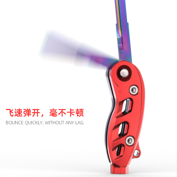 Spirit beast suitable for Suzuki magnetic head folding key head modification UU125 electric door lock key cover small dolphin key embryo shell